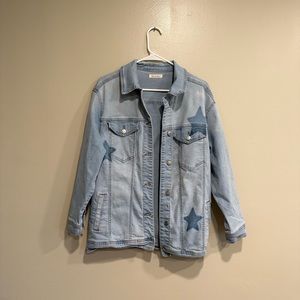Altar’d State Star Denim Jean Jacket S/M